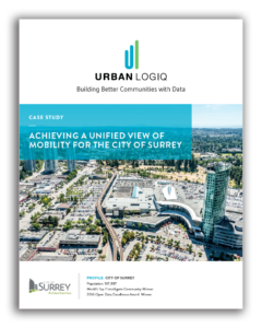 Cover image of the UrbanLogiq and City of Surrey case study