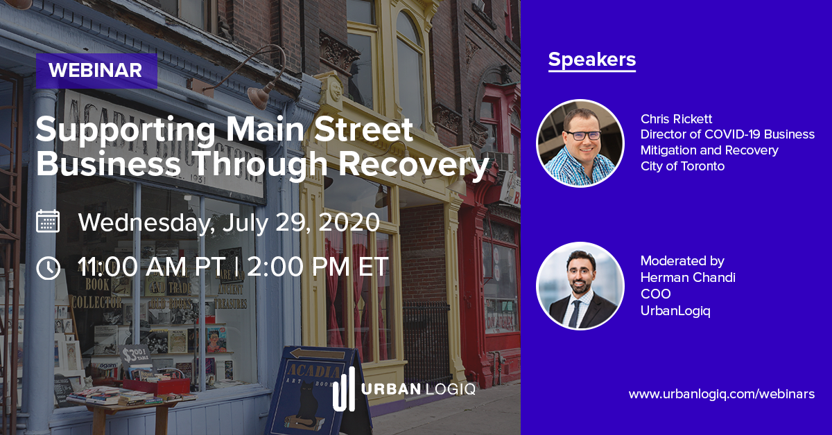 Watch inar Supporting Main Street Business Through Recovery